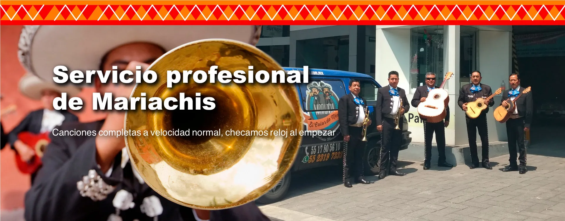 Servicio profesional de Mariachi El Color de México en CDMX